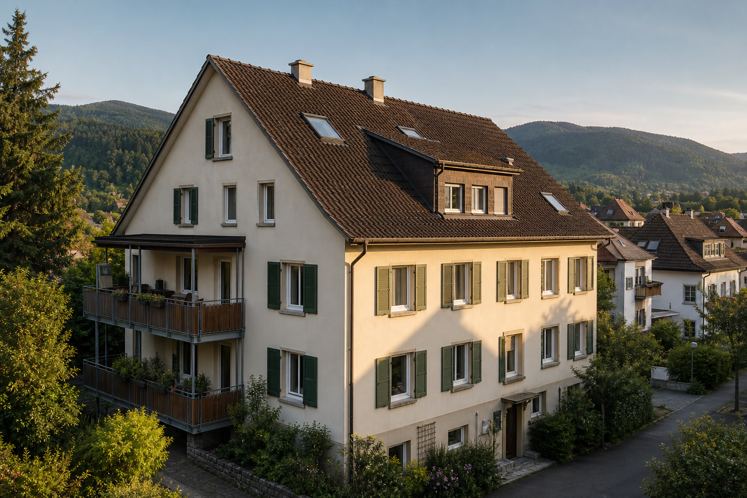 Gepflegtes Mehrfamilienhaus in der Schwarzwaldregion bei Lörrach